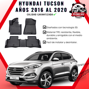 Pisos Calce Perfecto Hyundai Tucson 2016 al 2020