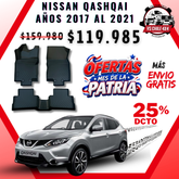 Pisos Calce Perfecto NISSAN QASHQAI   años 2017 al 2021