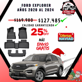 Pisos Calce Perfecto Ford Explorer Años 2020 Al 2024