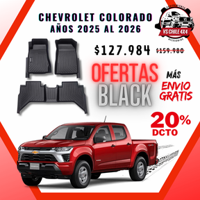 Pisos Calce Perfecto CHEVROLET COLORADO (2025 al 2026)