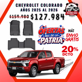 Pisos Calce Perfecto CHEVROLET COLORADO (2025 al 2026)