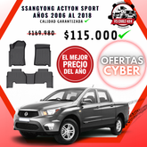 Pisos Calce Perfecto SsangYong Actyon Sport 2006 al 2018