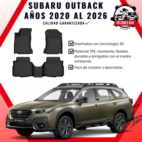 Pisos Calce Perfecto Subaru Outback 2020 al 2026