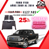 Pisos Calce Perfecto Ford F150 Doble Cabina (2009 - 2014)