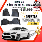 Pisos Calce Perfecto BMW X6 (2020 - 2025)