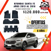 Pisos Calce Perfecto HYUNDAI SANTA FE (2013 - 2018)