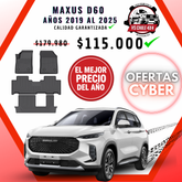 Pisos Calce Perfecto Maxus D60 SUV 3 Corridas (2019 - 2025)