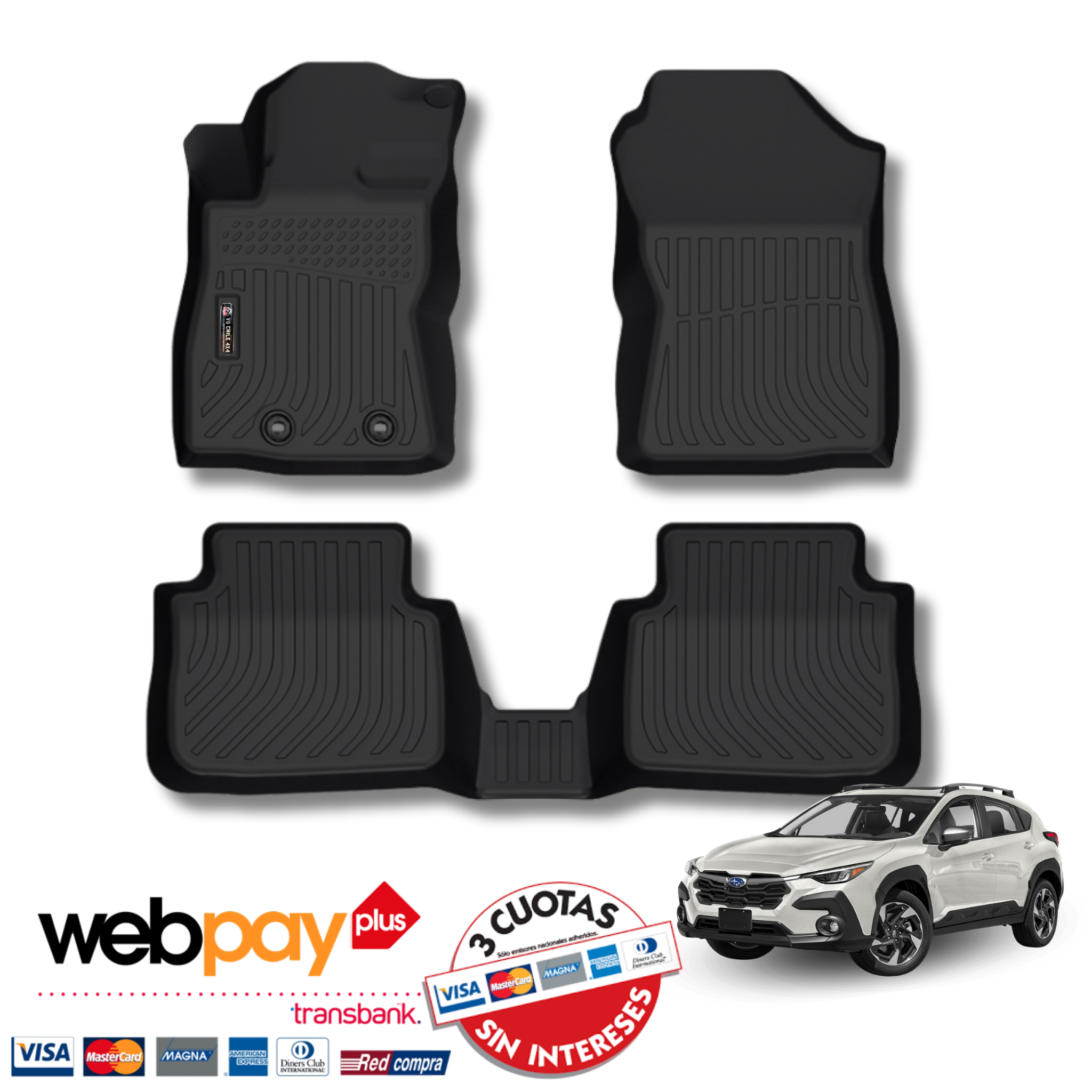 Pisos Calce Perfecto SUBARU CROSSTREK 2023-2026