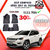 Pisos Calce Perfecto JEEP Compass 2017 al 2025