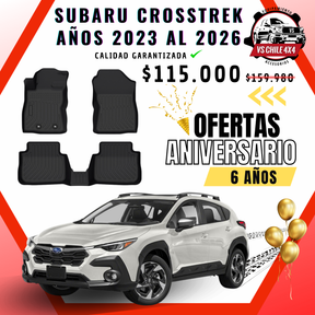 Pisos Calce Perfecto SUBARU CROSSTREK 2023-2026