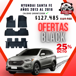 Pisos Calce Perfecto HYUNDAI SANTA FE (2013 - 2018)