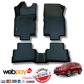 Pisos Calce Perfecto NISSAN XTRAIL X-TRAIL  años 2015 al 2022