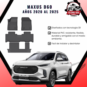 Pisos Calce Perfecto Maxus D60 SUV 3 Corridas (2019 - 2025)