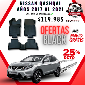 Pisos Calce Perfecto NISSAN QASHQAI   años 2017 al 2021