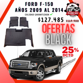 Pisos Calce Perfecto Ford F150 Doble Cabina (2009 - 2014)