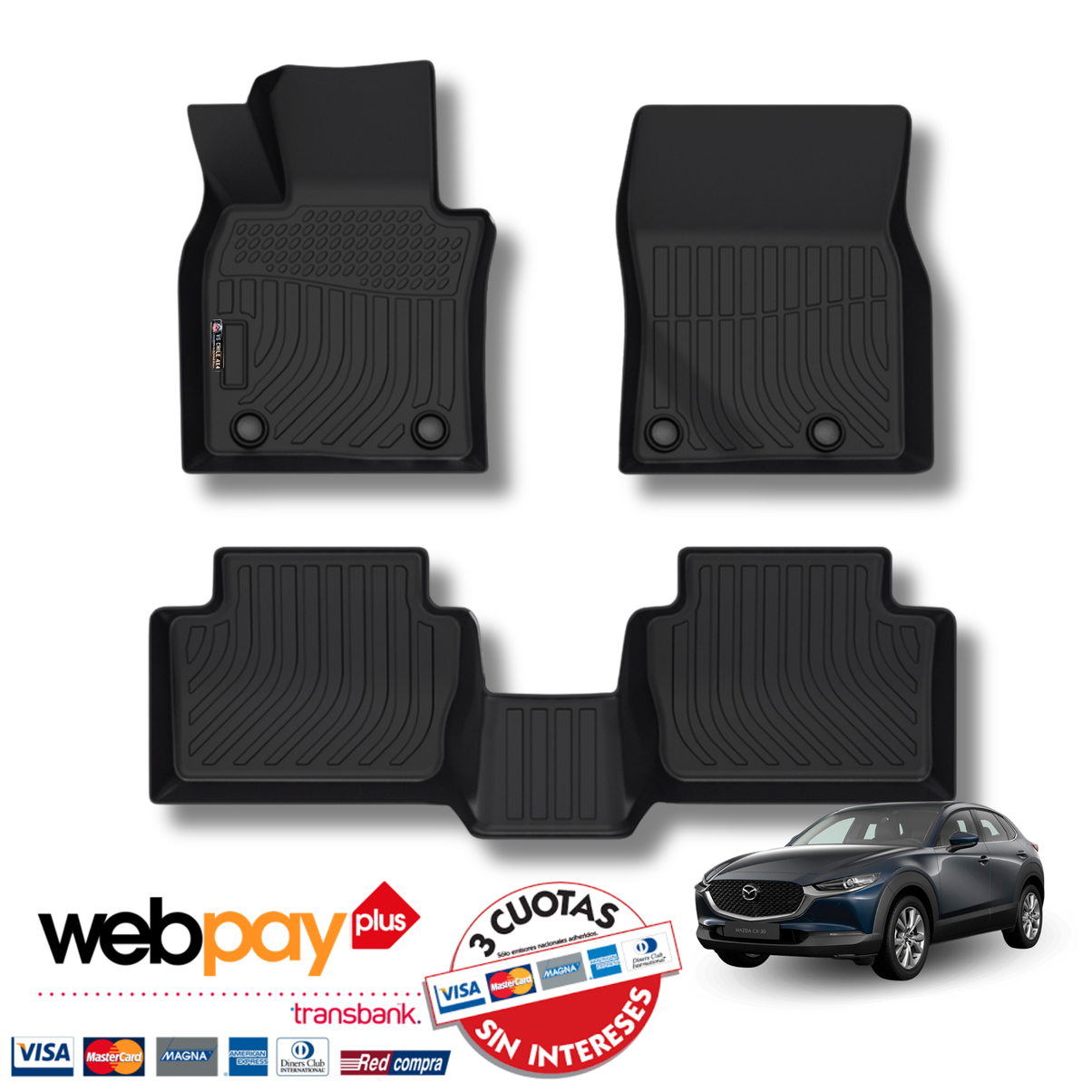 Pisos Calce Perfecto Mazda CX-30 / CX30 (2020 - 2025)