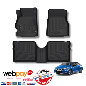 Pisos Calce Perfecto Nissan Versa (2020 - 2024)