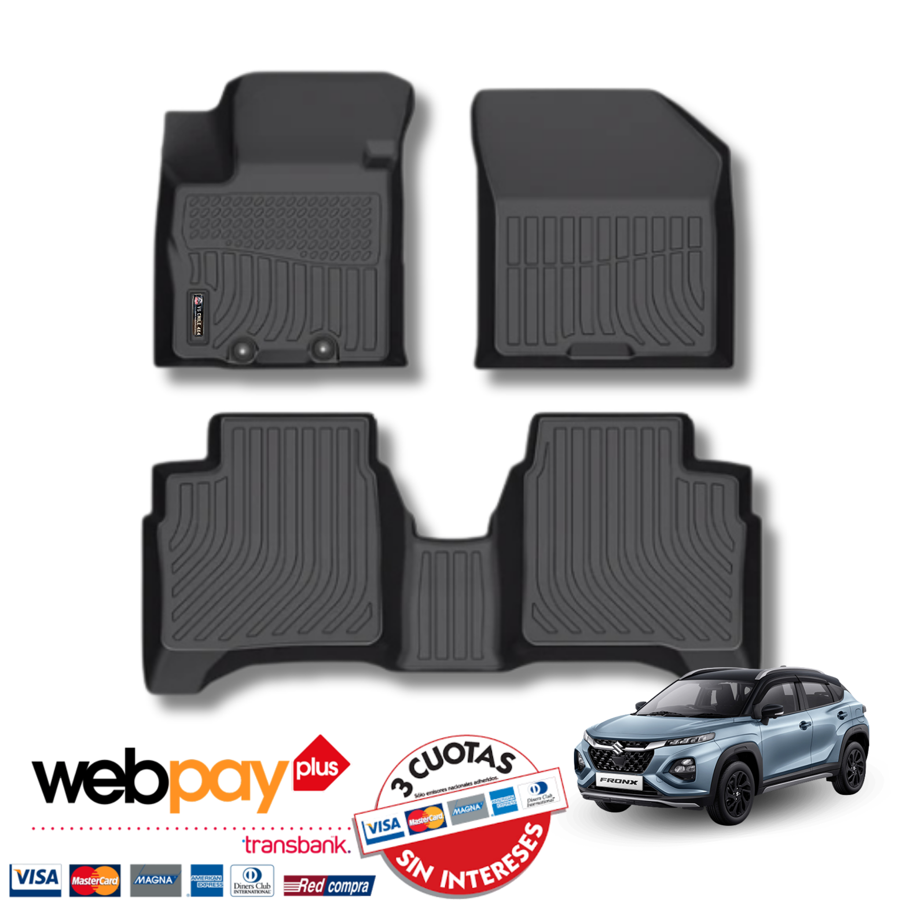 Pisos Calce Perfecto Suzuki Fronx (2024 - 2025)