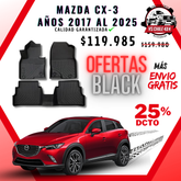 Pisos Calce Perfecto MAZDA CX-3 años 2017 al 2025