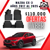 Pisos Calce Perfecto MAZDA CX-3 años 2017 al 2025