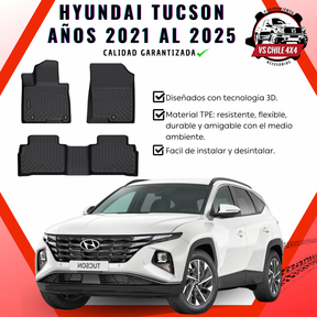 Pisos Calce Perfecto Hyundai Tucson 2021 al 2025