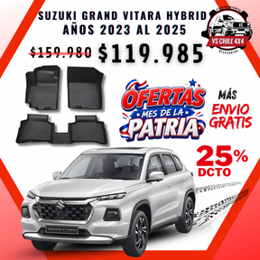 Pisos Calce Perfecto Suzuki Grand Vitara Hibrido (2023 - 2025)