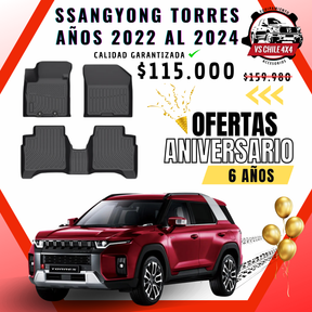 Pisos Calce Perfecto Ssangyong Torres (2022 - 2024)