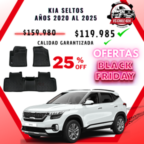 Pisos Calce Perfecto Kia Seltos (2020 - 2025)