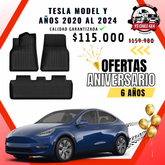 Pisos Calce Perfecto Tesla Model Y (2020 - 2024)