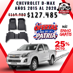 Pisos Calce Perfecto Chevrolet Dmax 2015 - 2020