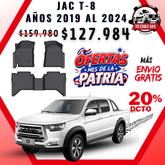Pisos Calce Perfecto JAC T8 T-8 2019 al 2024