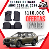 🛻Pisos Calce Perfecto Subaru Outback 2020 al 2026