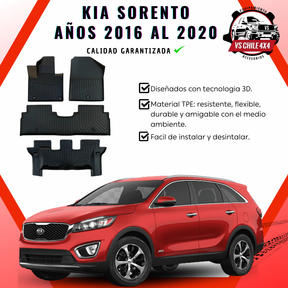 Pisos Calce Perfecto Kia Sorento (2016 - 2020)