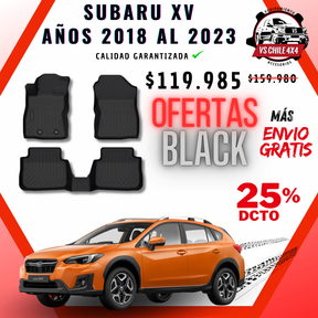 Pisos Calce Perfecto Subaru XV (2018 al 2023)