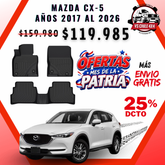 Pisos Calce Perfecto Mazda CX-5 / CX5 (2017 - 2026)