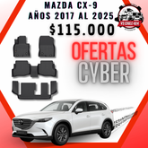 Pisos Calce Perfecto Mazda CX9 CX-9 2017 al 2025