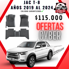 Pisos Calce Perfecto JAC T8 T-8 2019 al 2024