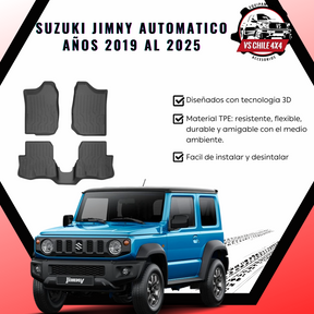 Pisos Calce Perfecto Suzuki Jimny Automatico 3P 2019 al 2025