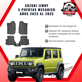 Pisos Calce Perfecto Suzuki Jimny Mecanico 5P 2023 al 2025