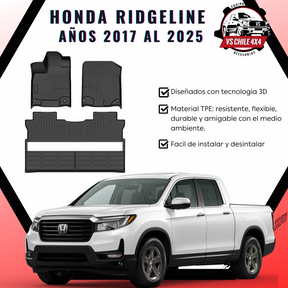 Pisos Calce Perfecto Honda Ridgeline (2017 - 2025)