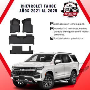 Pisos Calce Perfecto Chevrolet Tahoe 2021 - 2025