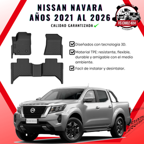 Pisos Calce Perfecto NISSAN NAVARA años 2021 al 2026