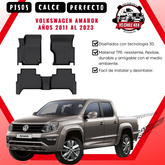 Pisos Calce Perfecto Volkswagen Amarok años 2011 al 2023