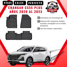 Pisos Calce Perfecto Changan CS55 PLUS años 2020 al 2023