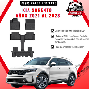 Pisos Calce Perfecto Kia Sorento 2021-2021