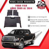 Pisos Calce Perfecto Camioneta para FORD F150 F 150 años 2009 al 2014