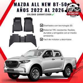 Pisos Calce Perfecto Mazda New BT-50 (2022 - 2026)