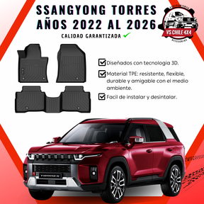 Pisos Calce Perfecto Ssangyong Torres (2022 - 2026)