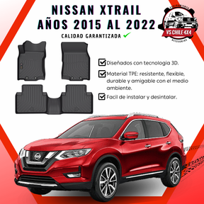 Pisos Calce Perfecto NISSAN XTRAIL X-TRAIL  años 2015 al 2022
