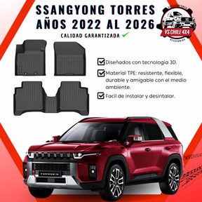 Pisos Calce Perfecto Ssangyong Torres (2022 - 2026)
